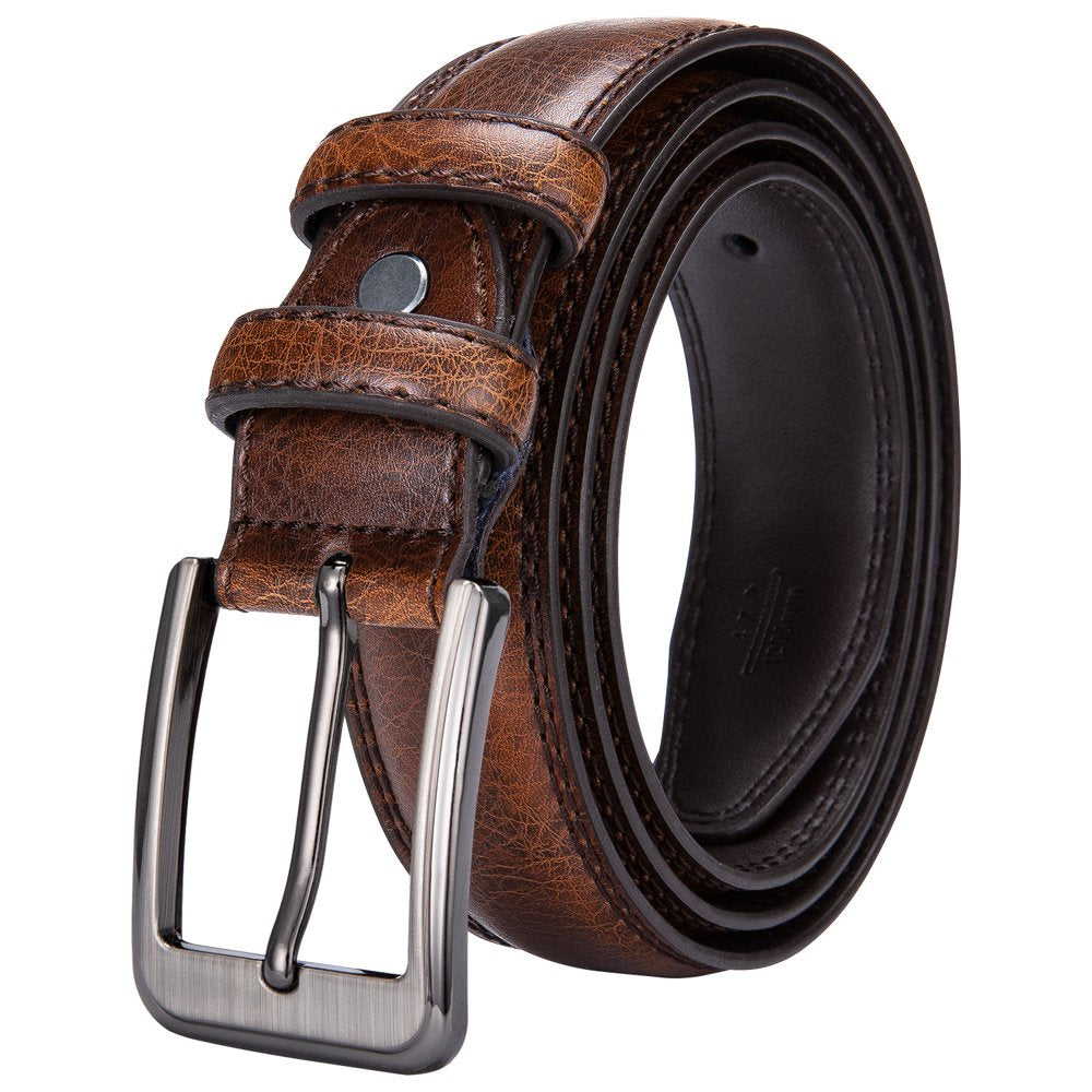 Men's Ratchet Belt Genuine Leather with Buckle