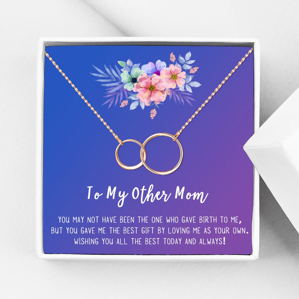 To My OtMom Valentines Valentines Day Gift for Mom - Gift for Mom - Motivational Card - Jewelry Gift Set for Mom - Gift for Stepmom - Christmas Card and Necklace - Ships Next Day!