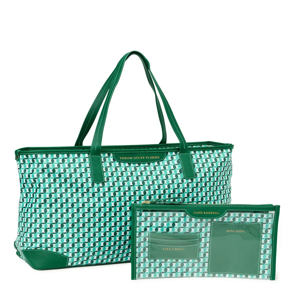 Women's 2-Piece Signature Tote and Pouch Set