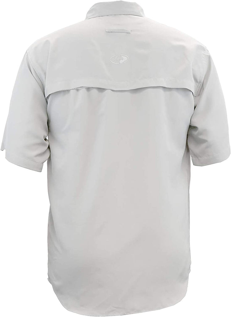  Men's Mossy Oak Short Sleeve Button Down Fishing Shirt