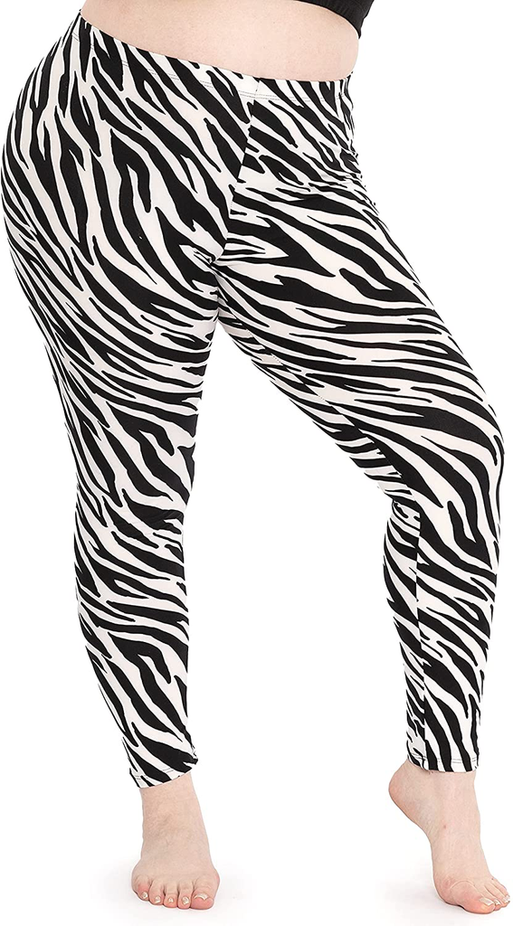 Women's Cotton Plus Size Leggings | Stretchy | X-Large - 7X | Made in The USA