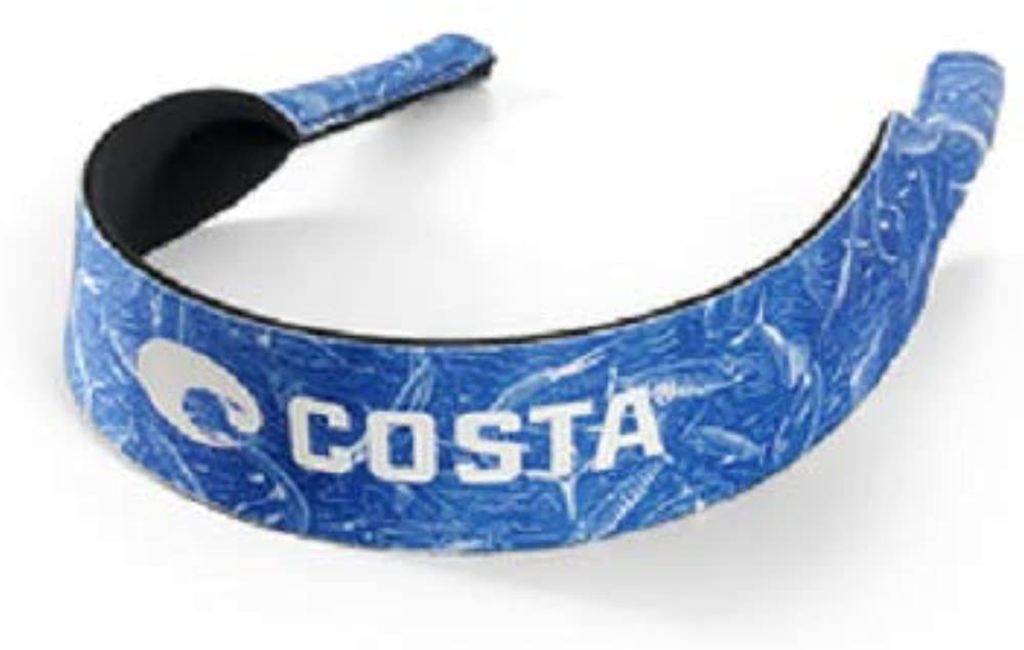Costa Del Mar Sunglasses Megaprene Retainer, Vintage Fish Blue - MP 01