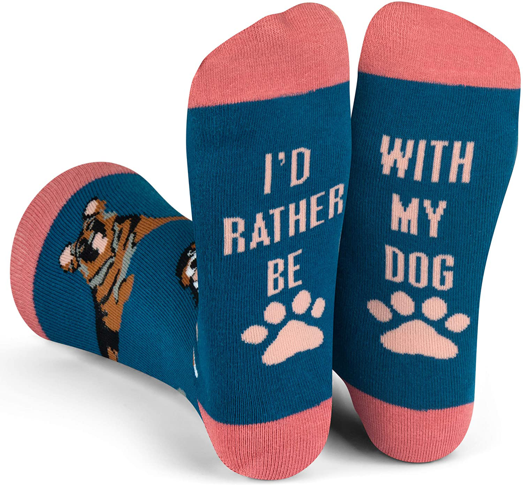 I'D Rather Be - Funny Novelty Socks Stocking Stuffer Gift for Men and Women