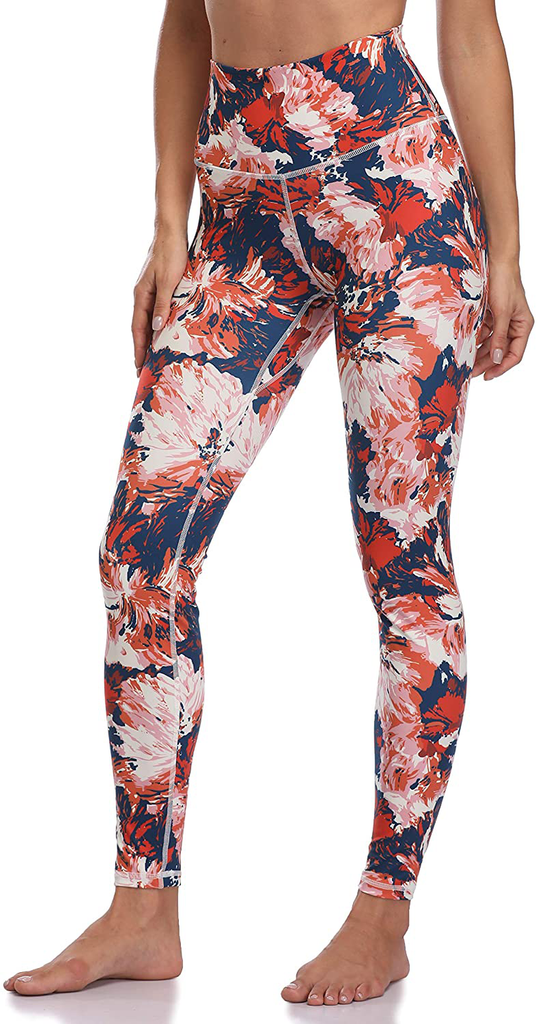 Colorfulkoala Women's High Waisted Pattern Leggings Full-length Yoga Pants