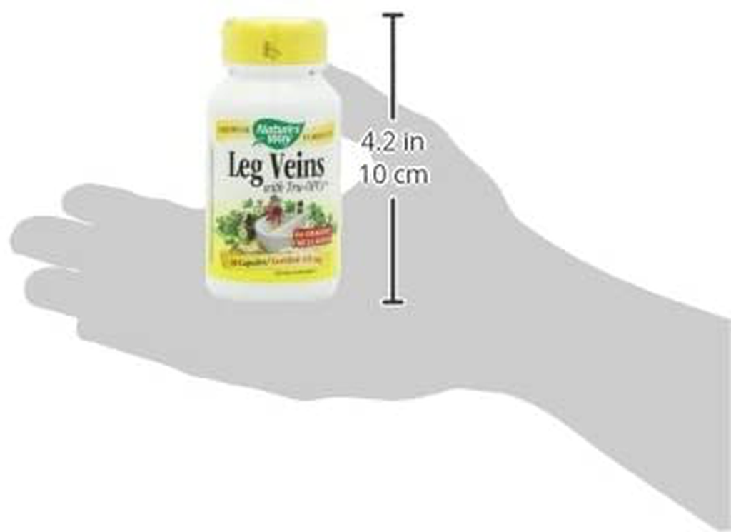 Nature's Way Leg Veins Support Blend; with Tru-OPCSTM; 60 Vegetarian Capsules (Packaging May Vary)