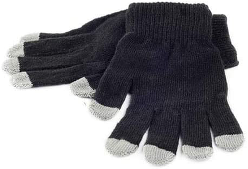 New Era pairs Touchscreen Gloves Stretch Knitted Texting Gloves Warm Windproof Solid Color Mittens For men and Women