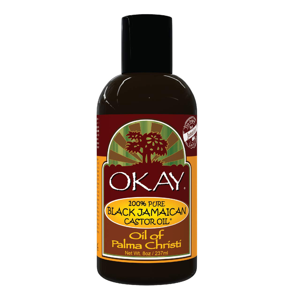 OKAY | Extra Dark 100% Natural Black Jamaican Castor Oil with Coconut Oil | for All Hair Textures & Skin Types | Grow Strong Healthy Hair - Moisturize & Revitalize Skin