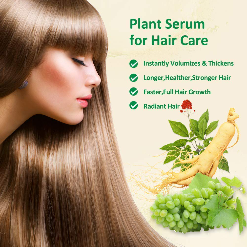 5 PACK Hair Growth Serum,2021 Biotin Hair Growth Oil,Hair Growth Ginger Serum for Men and Women,Hair Growth Treatment,Ginger Oil for Hair Growth,Hair Loss Treatment,Promotes Thicker,Stronger Hair