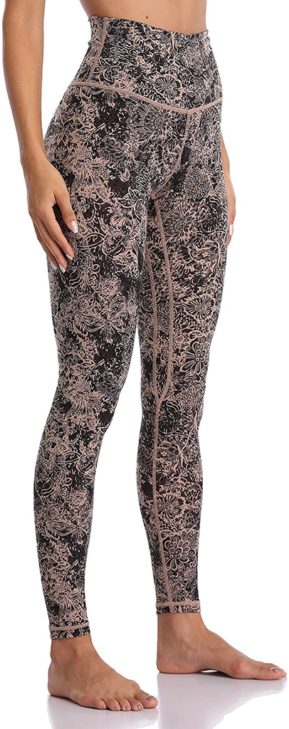 Colorfulkoala Women's High Waisted Pattern Leggings Full-length Yoga Pants