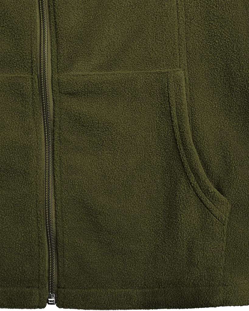 Hibelle Women's Outdoor Full-Zip Thermal Fleece Jacket with Pockets