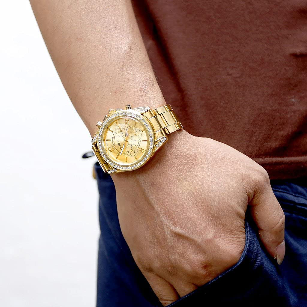 Women's Quartz Analog Crystal Wrist Watch