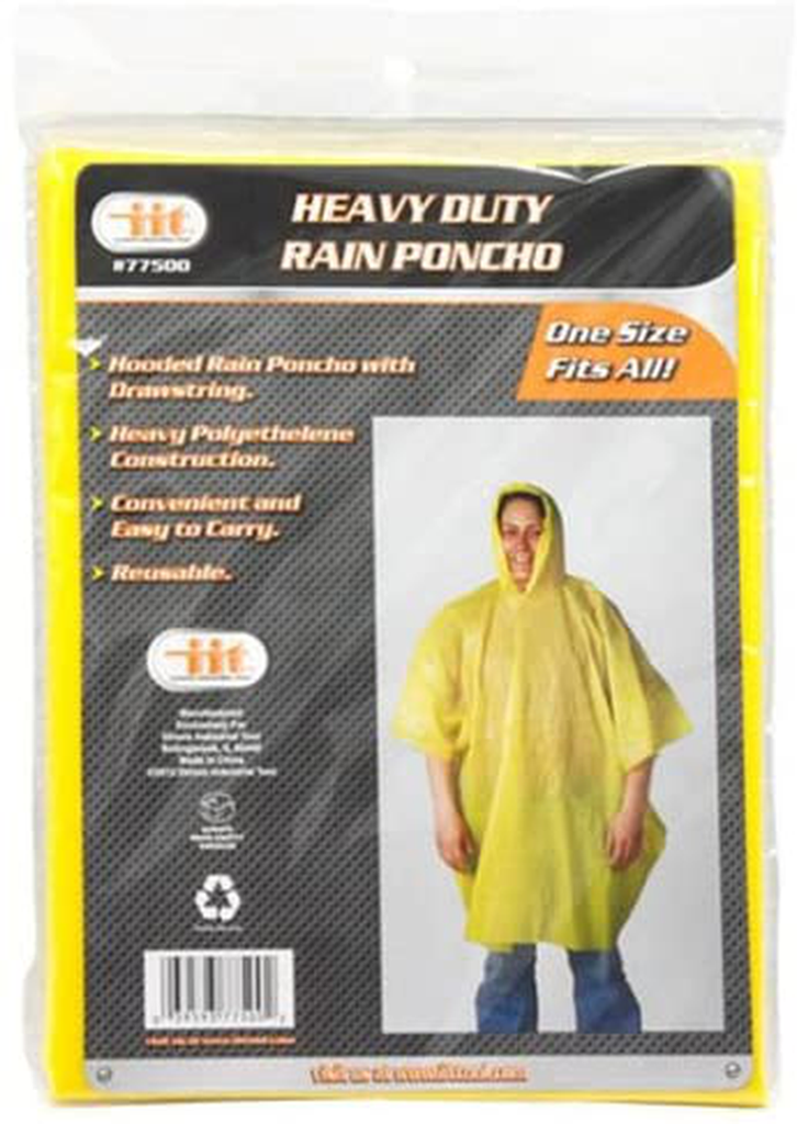 IIT 77500 Heavy Duty Rain Poncho