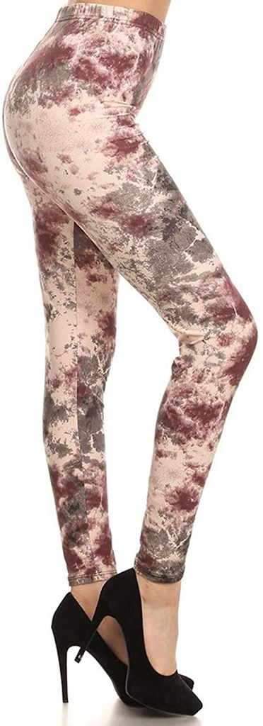 Leggings Depot Ultra Soft Women's Printed Fashion Leggings BAT3TD