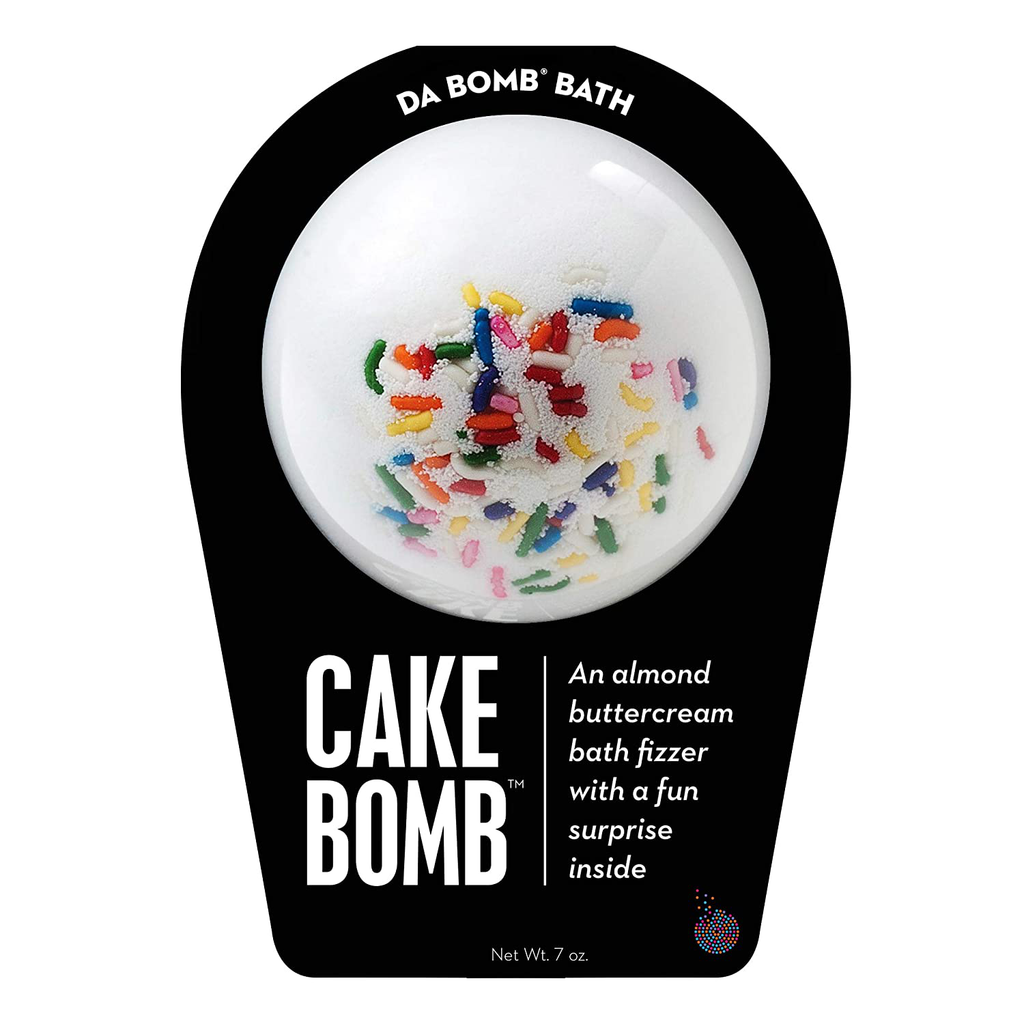 Da Bomb Cake Bath Bomb, White