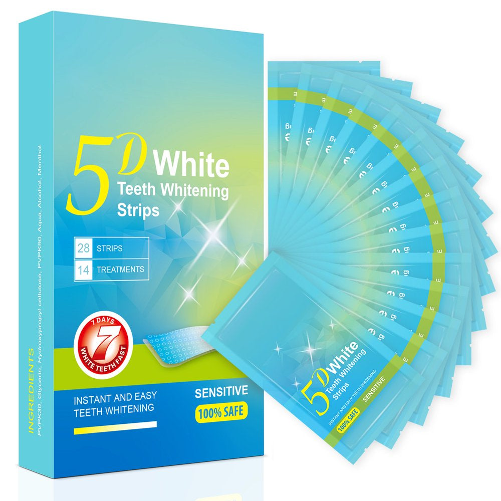  Professional White Strips for Tooth Whitening, 28Pcs