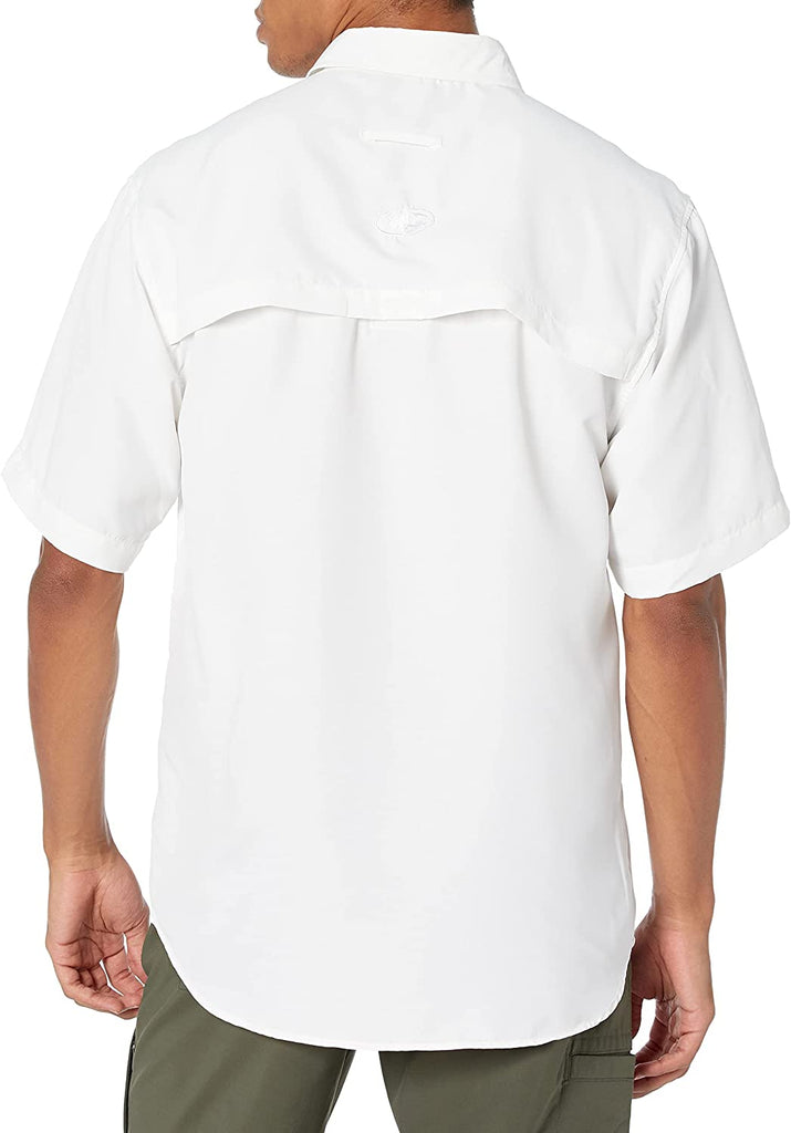  Men's Mossy Oak Short Sleeve Button Down Fishing Shirt