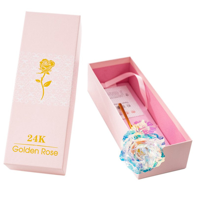 24K Golden Rose Artificial Forever Gift
