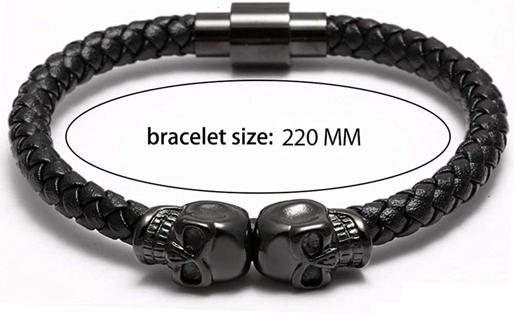  Braided Leather Bracelet for Men