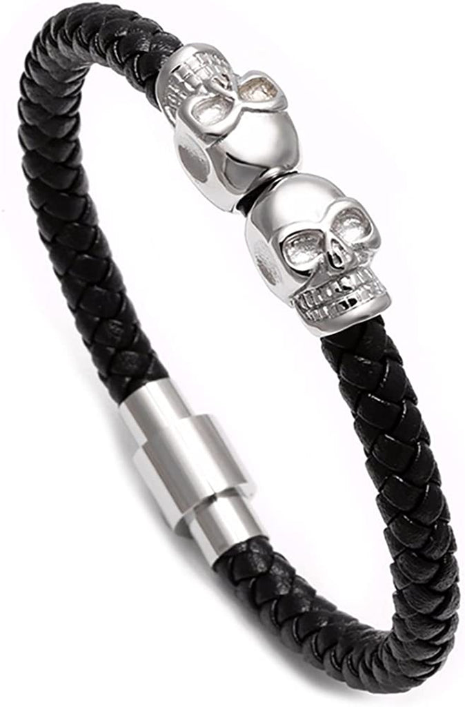  Braided Leather Bracelet for Men
