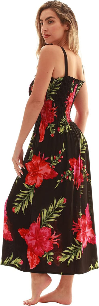 Women's Floral Print Flowing Sundress