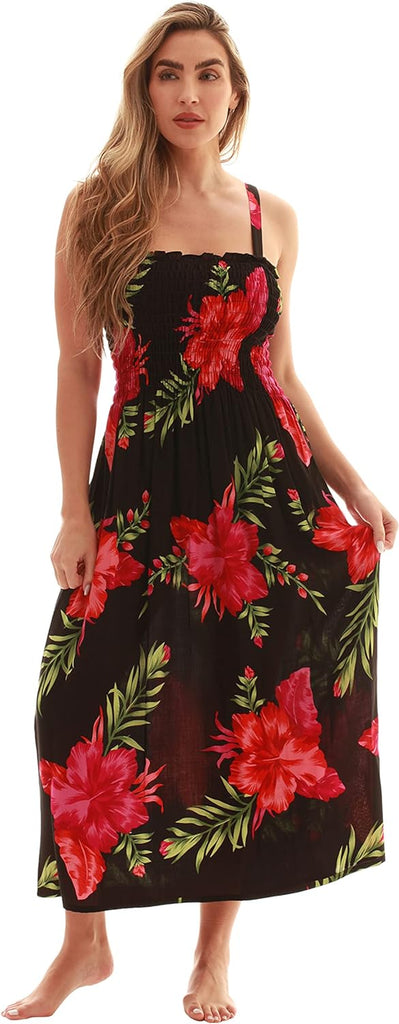 Women's Floral Print Flowing Sundress