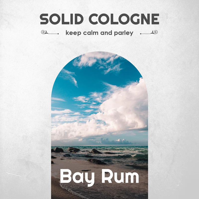  Bay Rum Solid Cologne - Natural Men's Solid Cologne