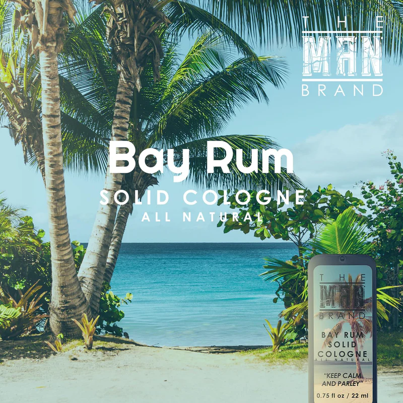  Bay Rum Solid Cologne - Natural Men's Solid Cologne