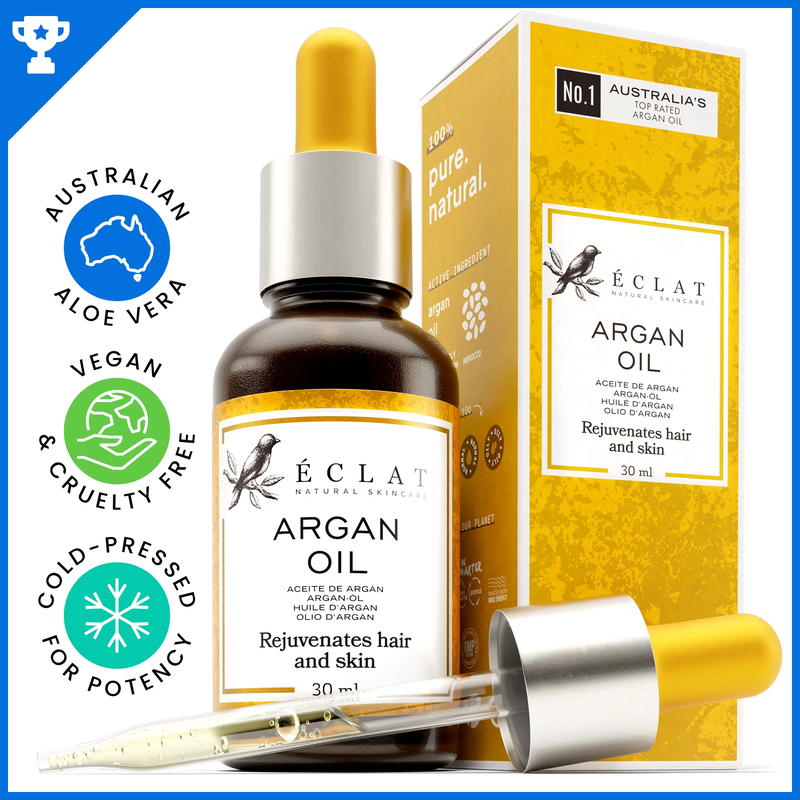 Moroccan Argan Oil for Hair, Skin & Nails Care, Hair Growth Treatment, 1.01 fl oz