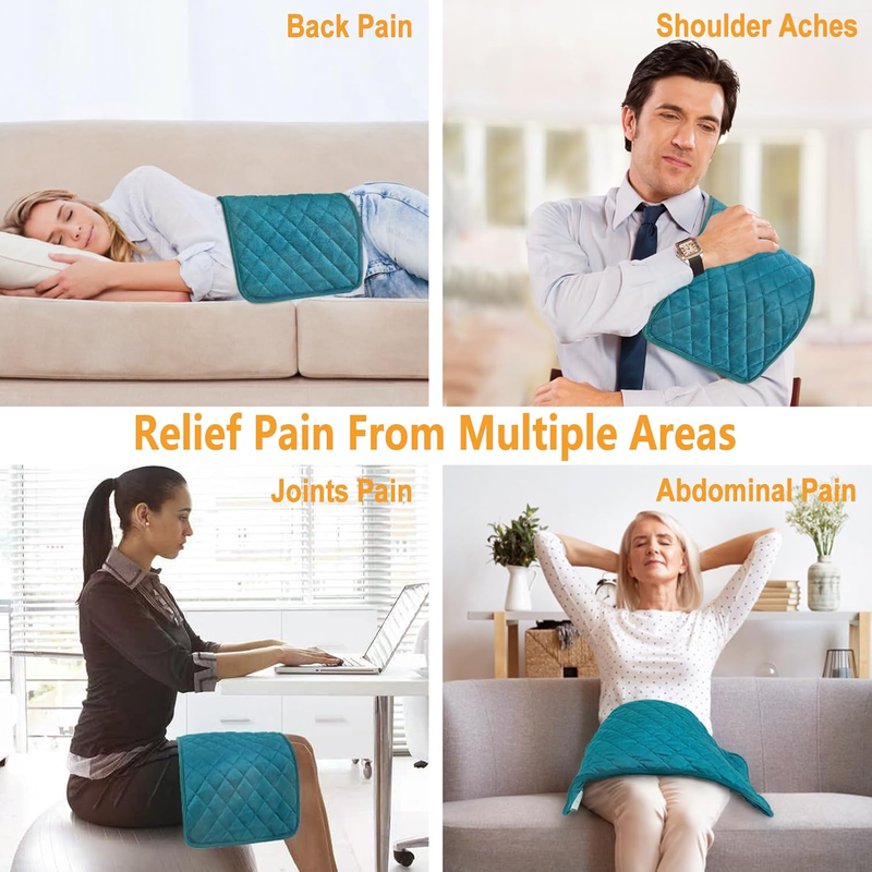 Moist Heat Heating Pad with Temperature Settings and Auto Shut Off