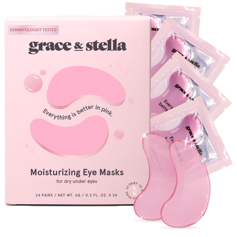 Gel Under Eye Patches - Reduce Dark Circles, Puffy Eyes, Undereye Bags, Wrinkles