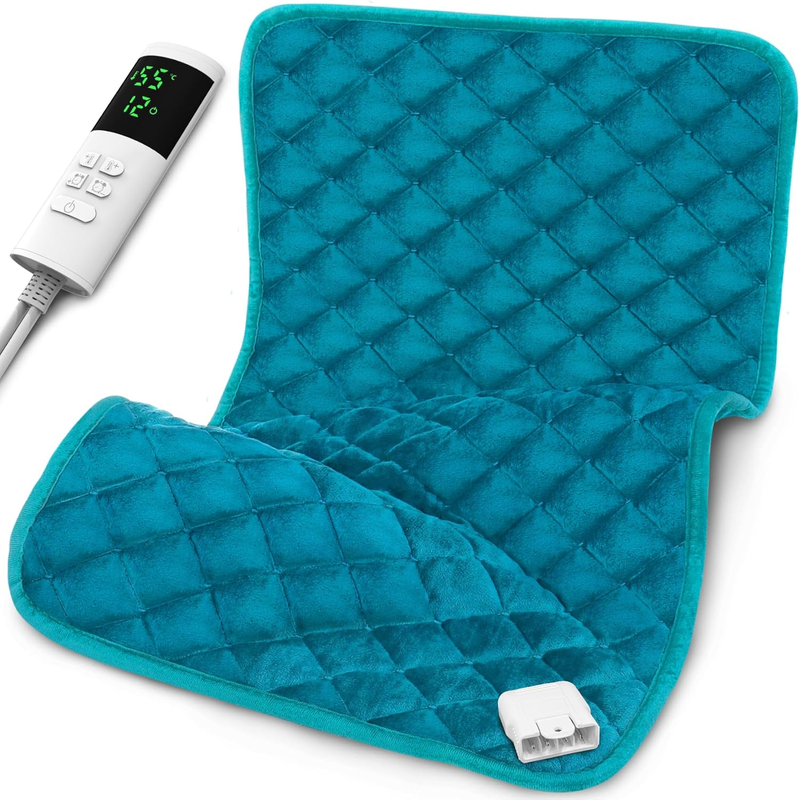 Moist Heat Heating Pad with Temperature Settings and Auto Shut Off