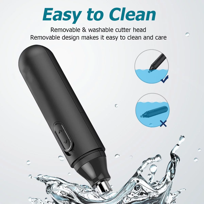 Professional Pain Free Nose Ear Eyebrow Facial Hair Trimmer