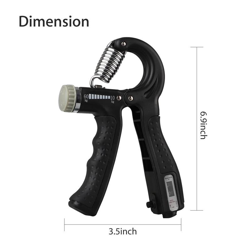 Adjustable Resistance Hand Grip Strengthener, 22-132lbs