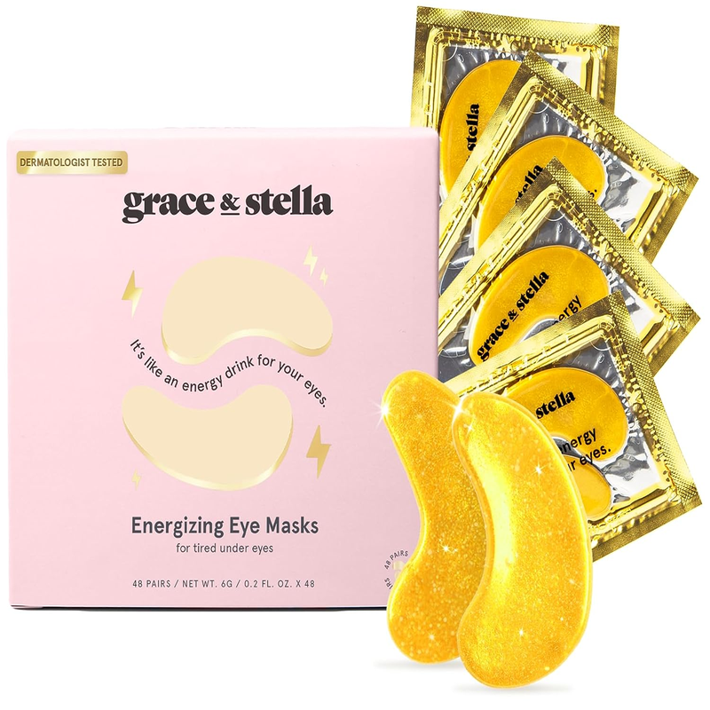 Gel Under Eye Patches - Reduce Dark Circles, Puffy Eyes, Undereye Bags, Wrinkles