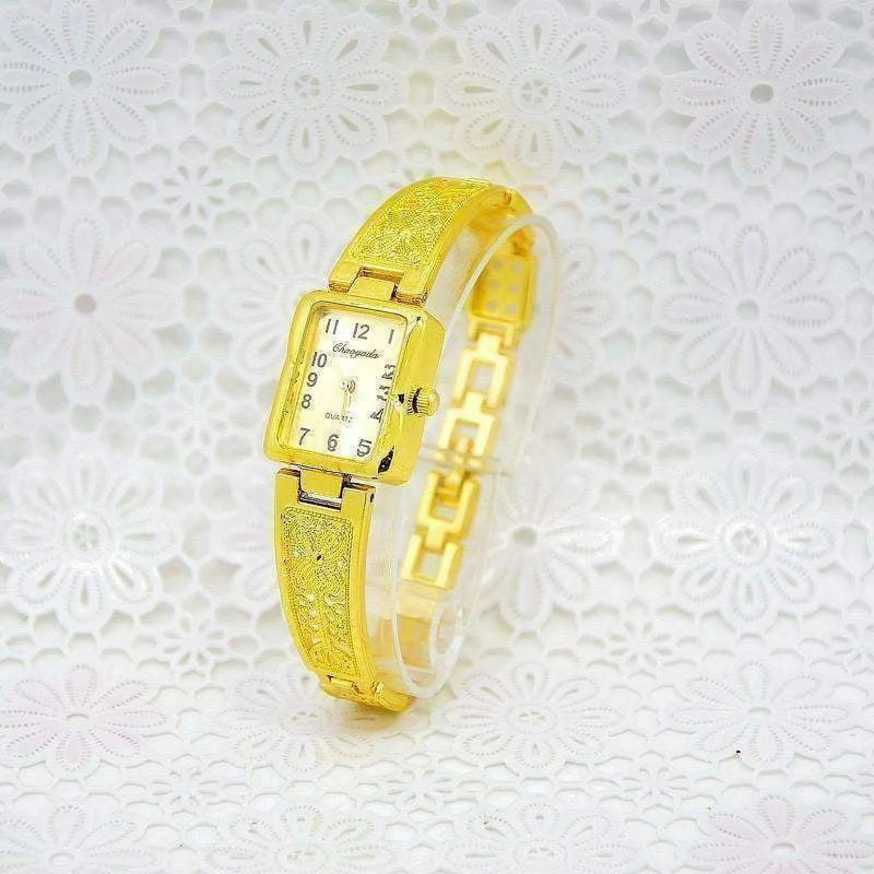 Women's Art Deco Filigree Antique Style Watch - Silver or Gold