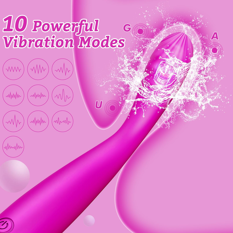 Women's10 Vibration Waterproof G Spot Stimulator & Massager