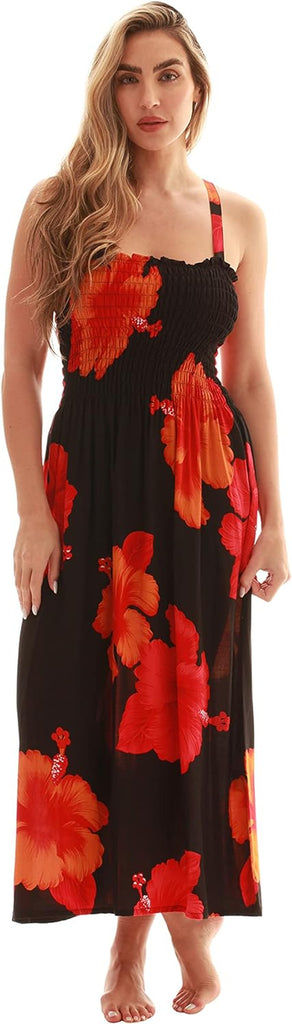 Women's Floral Print Flowing Sundress