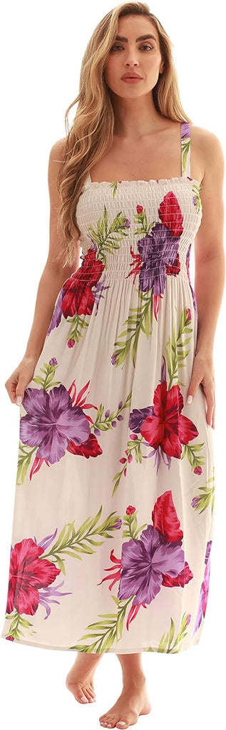 Women's Floral Print Flowing Sundress