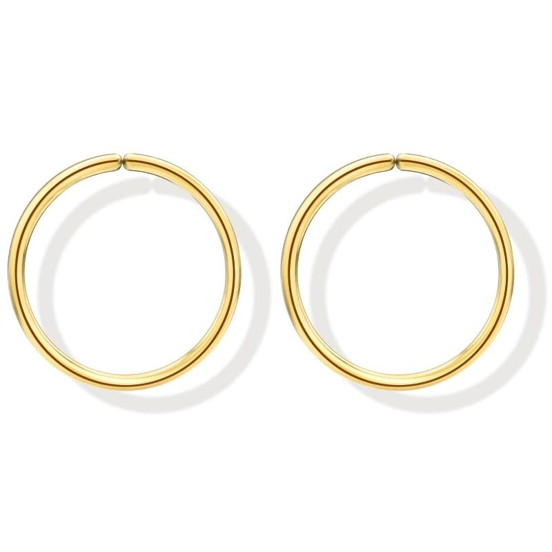 Small Hoop Earrings for Cartilage Nose, Tiny & Thin 