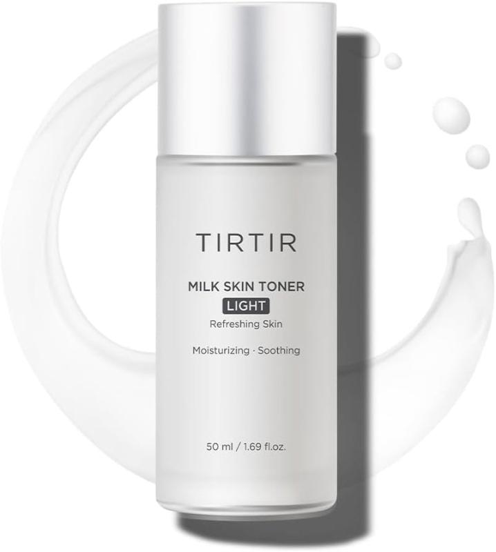 Milk Skin Rice Toner Light - Instant Hydration with 4% Niacinamide, Pantenol, Lightweight, Pore-Tightening, Vegan, Acne-Prone, Oily Skin, Fungal Acne Safe