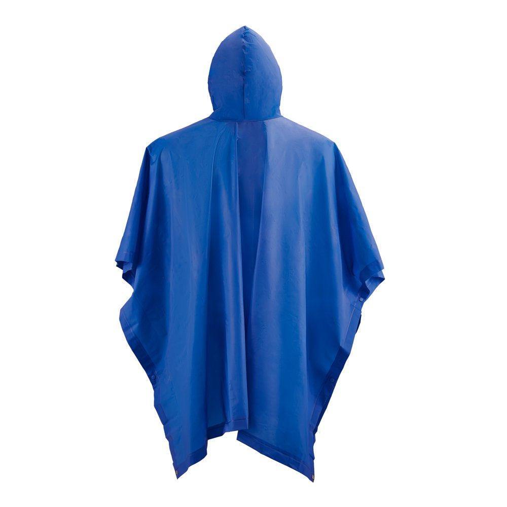 3/4 Sleeve Raincoat - Unisex Single-Breasted Long Poncho