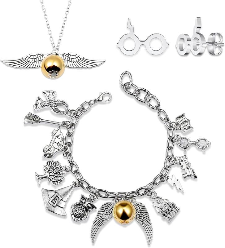 Wizardry Charm Jewelry Sets