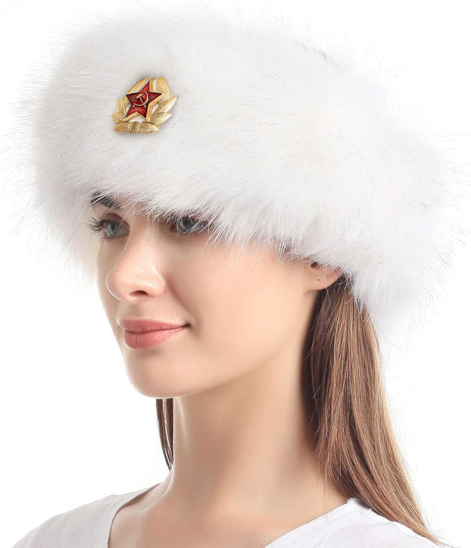 Faux Fur Headband with Stretch Women'S Winter Earwarmer Earmuff