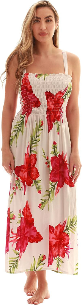 Women's Floral Print Flowing Sundress