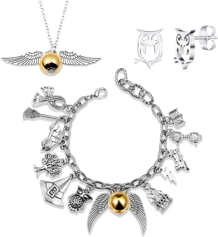 Wizardry Charm Jewelry Sets