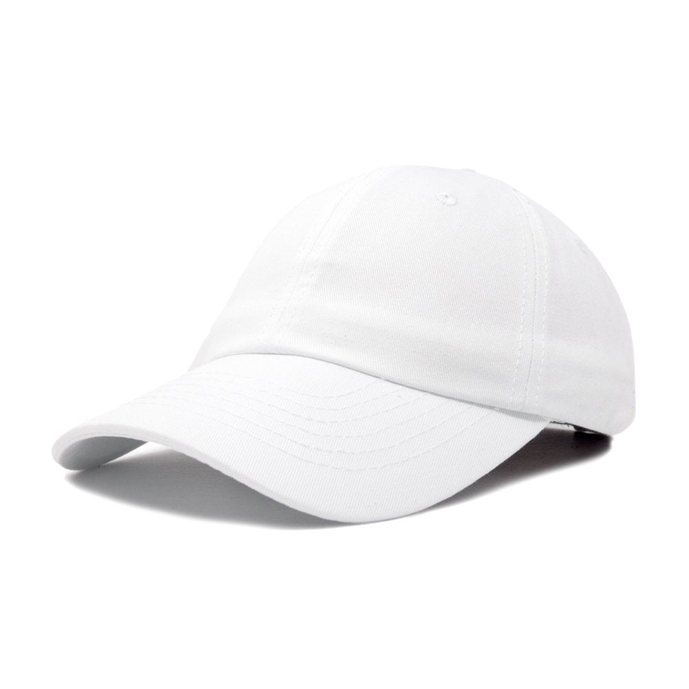 Unisex Unstructured Cotton Cap Adjustable Hat Navy Blue