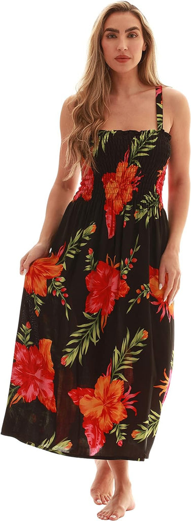 Women's Floral Print Flowing Sundress