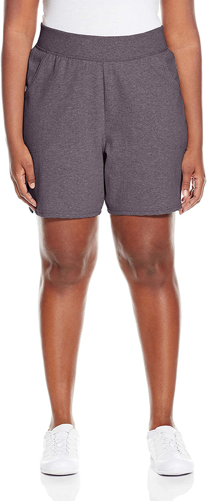 Just My Size Women's Plus Cotton Jersey Pull-On Shorts