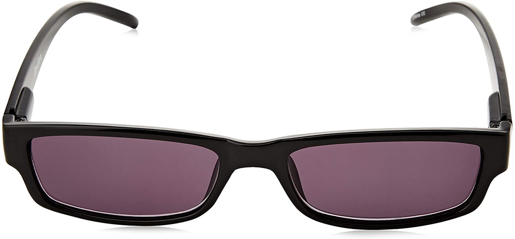 The Reading Glasses Company Black Lightweight Sun Readers UV400 Mens Womens S32-1 +2.00