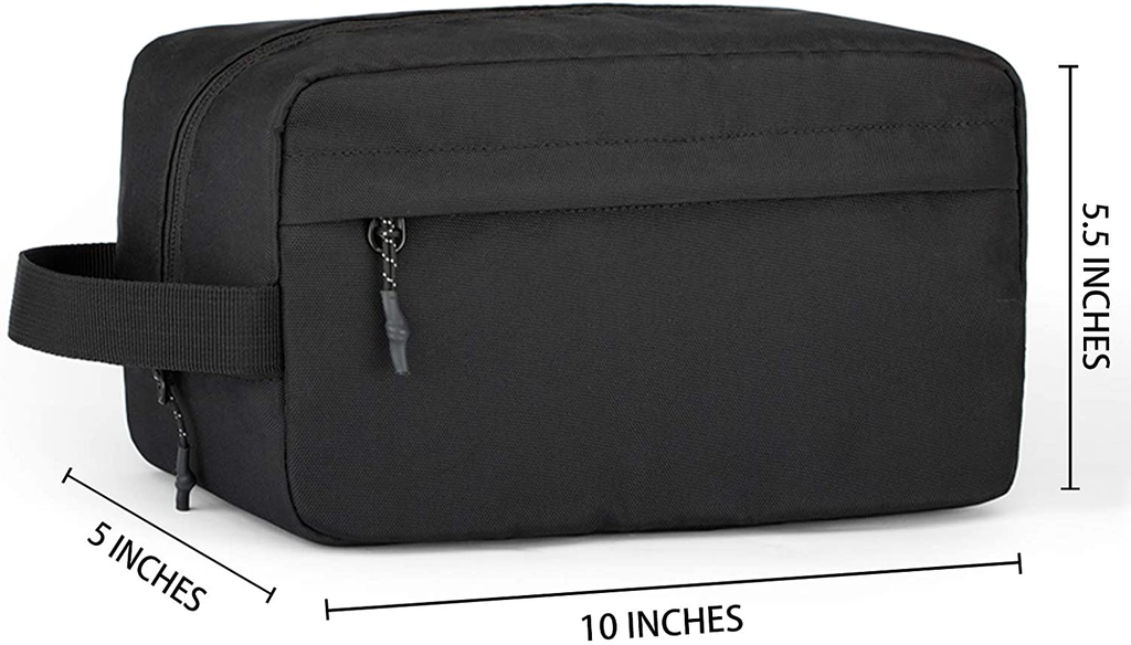 Vorspack Toiletry Bag Hanging Dopp Kit for Men Water Resistant Shaving Bag with Large Capacity for Travel - Maroon